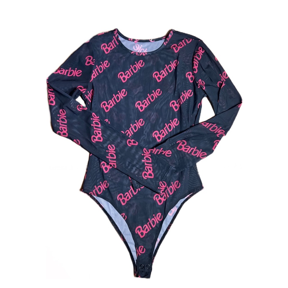 Barbie sheer mesh bodysuit size small